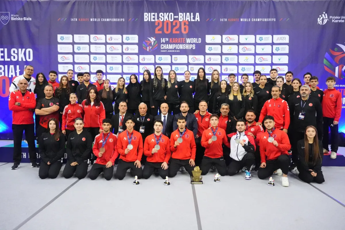 DÜNYA KARATE ŞAMPİYONASI’NI 6 MADALYAYLA TAMAMLADIK